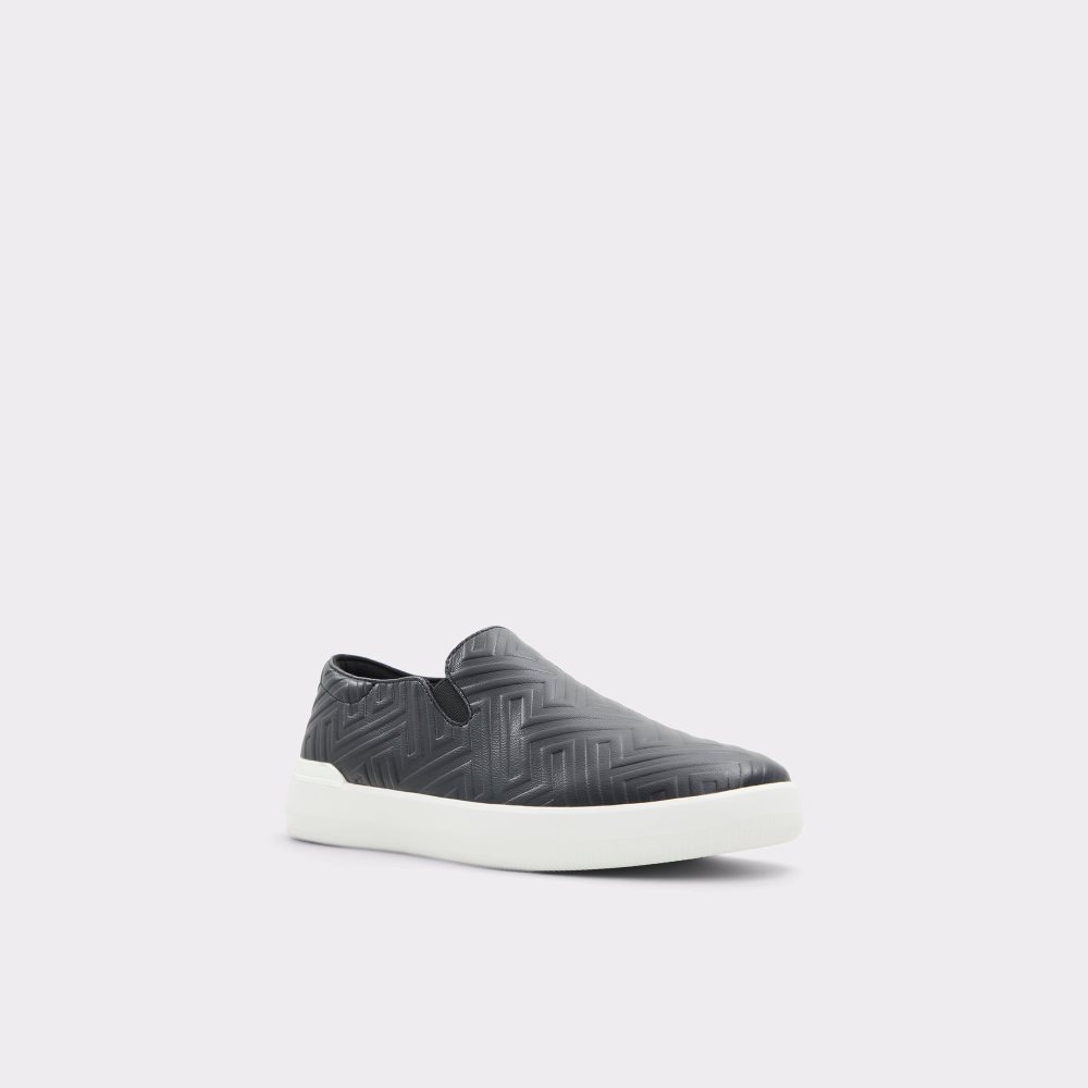 Baskets Aldo Reo Slip-on - Cup Sole Noir Homme | WCPD-45018024