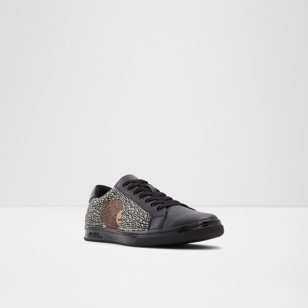 Baskets Aldo Toto Low Top Noir Homme | GDCQ-01875162