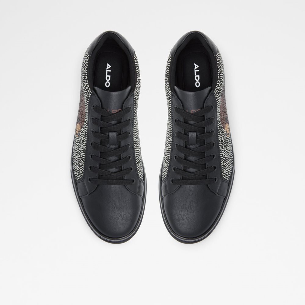 Baskets Aldo Toto Low Top Noir Homme | GDCQ-01875162