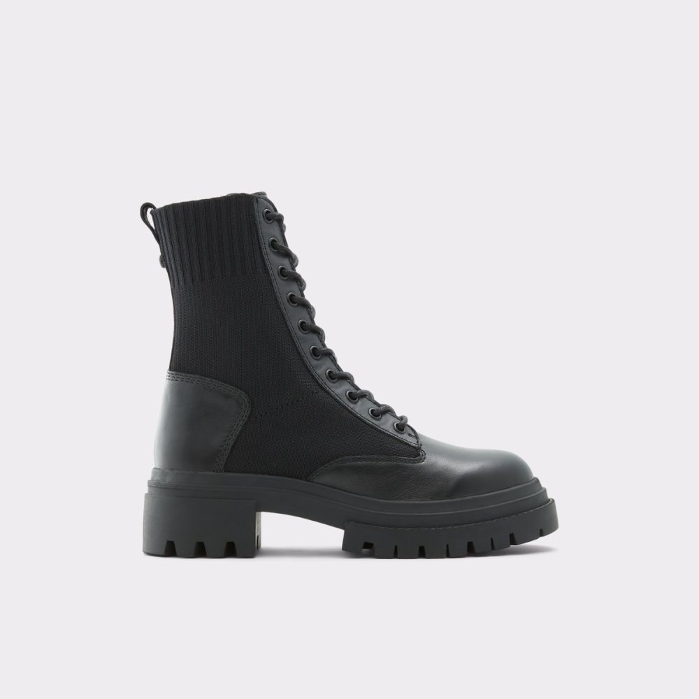 Bottes de combat Aldo Reflow - Lug Sole Noir Femme | LLJN-30373940