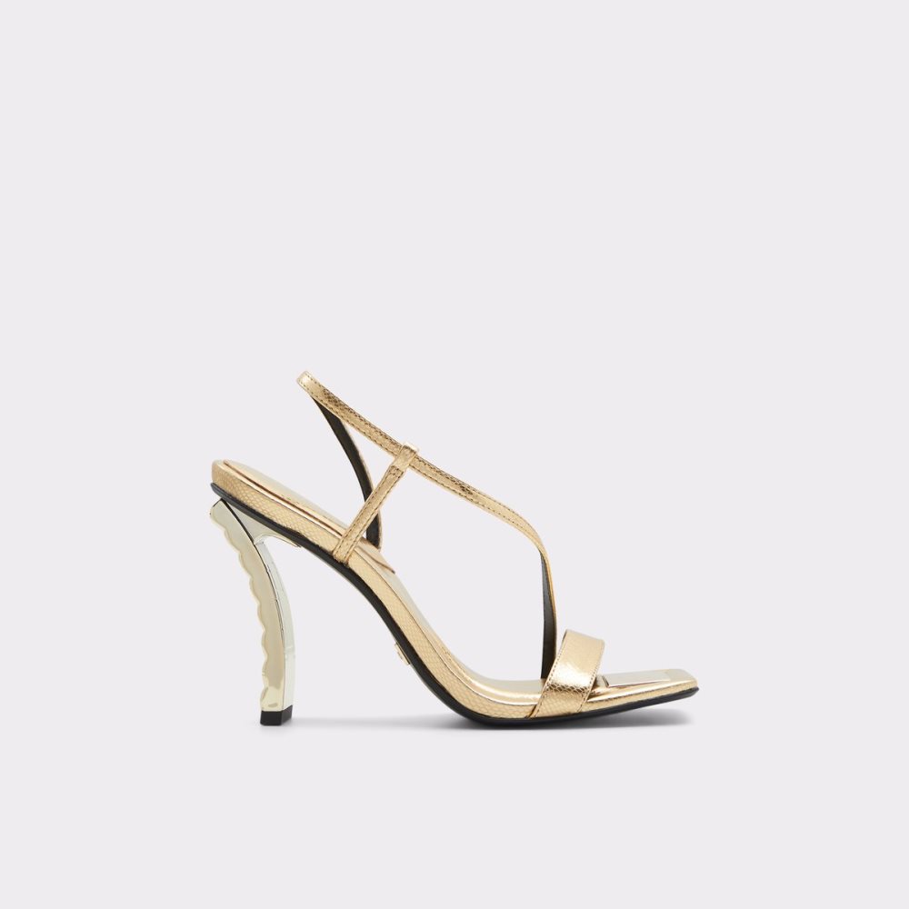 Talons Aldo Vermeil Brides Back Talons Sandal Doré Femme | IFKZ-36071106