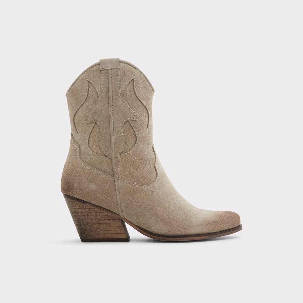 Bottines Aldo Ulerani Western Marron Clair Femme | LHAG-71556412