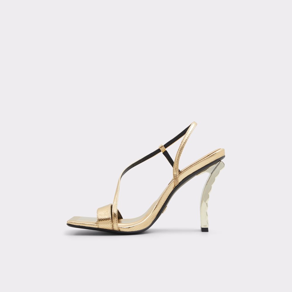 Talons Aldo Vermeil Brides Back Talons Sandal Doré Femme | IFKZ-36071106