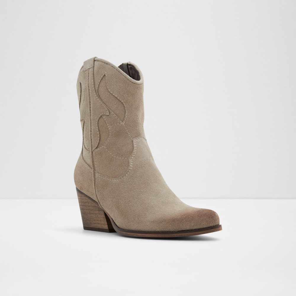 Bottines Aldo Ulerani Western Marron Clair Femme | LHAG-71556412