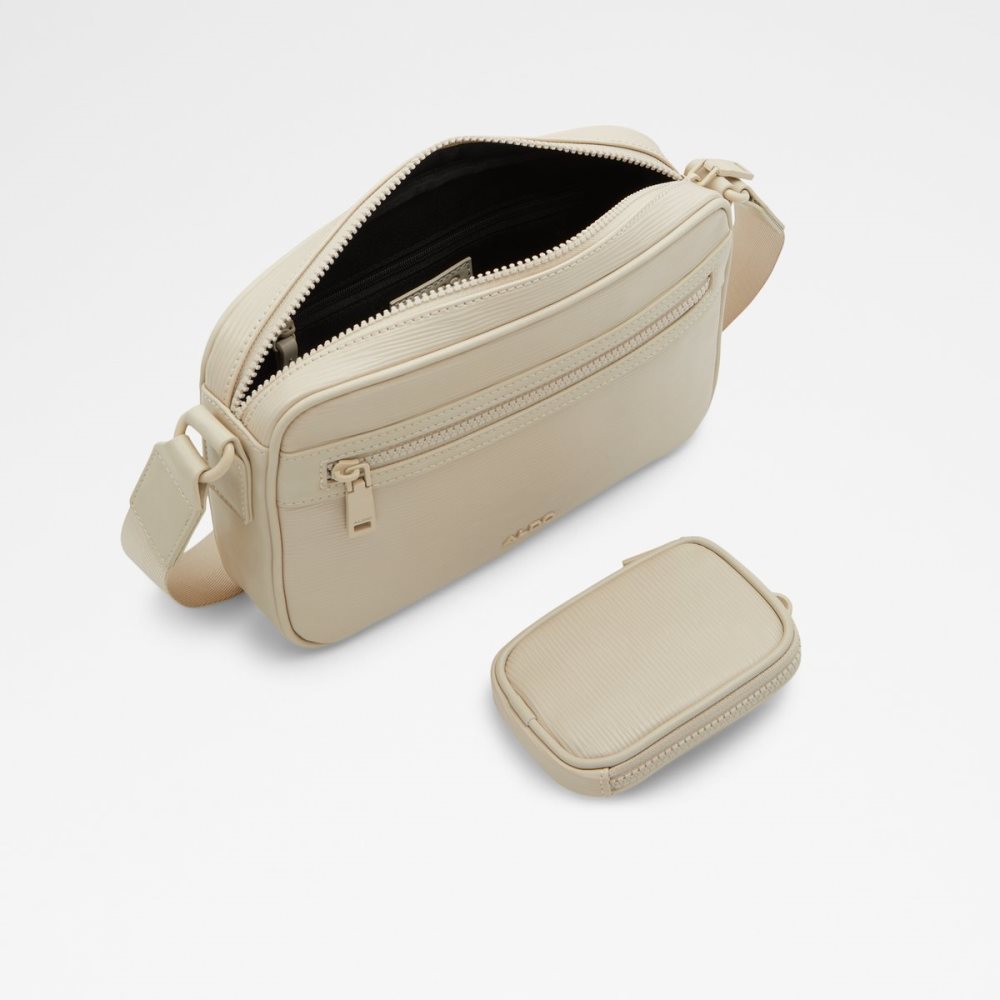 Sacs à Dos Aldo Dolnoto Fanny Pack Beige Clair Homme | XZFR-28620393