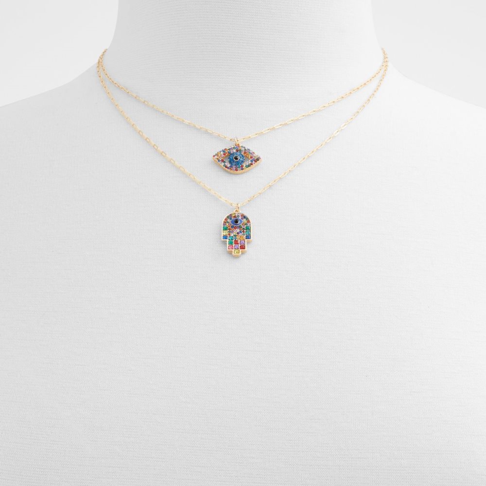 Collier Aldo Sutjeska Multicolore Clair Femme | ZDWP-36687958