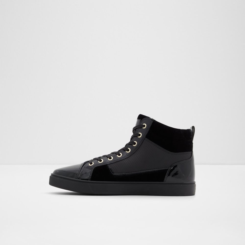 Baskets Aldo Popstar High Top - Cup Sole Noir Homme | SQZX-87303787