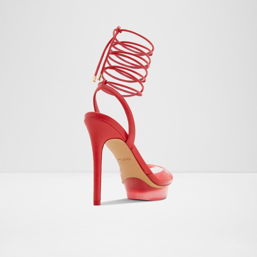 Chaussures Plateforme Aldo Bossis Talons Sandal - Stiletto Rouge Femme | ITKV-56668919