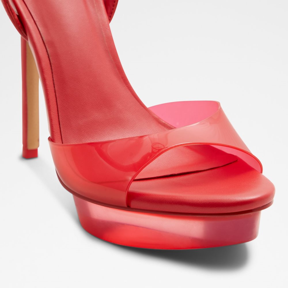 Chaussures Plateforme Aldo Bossis Talons Sandal - Stiletto Rouge Femme | ITKV-56668919