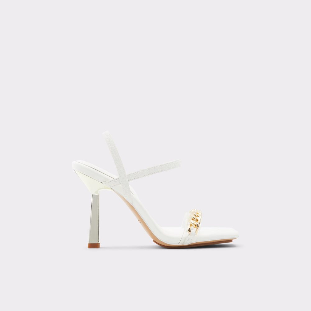 Sandales Aldo Riccheza Lanières High Sandal - Stiletto Blanche Femme | HSQS-22617861