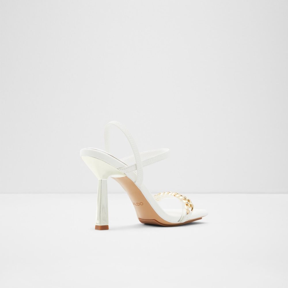 Sandales Aldo Riccheza Lanières High Sandal - Stiletto Blanche Femme | HSQS-22617861