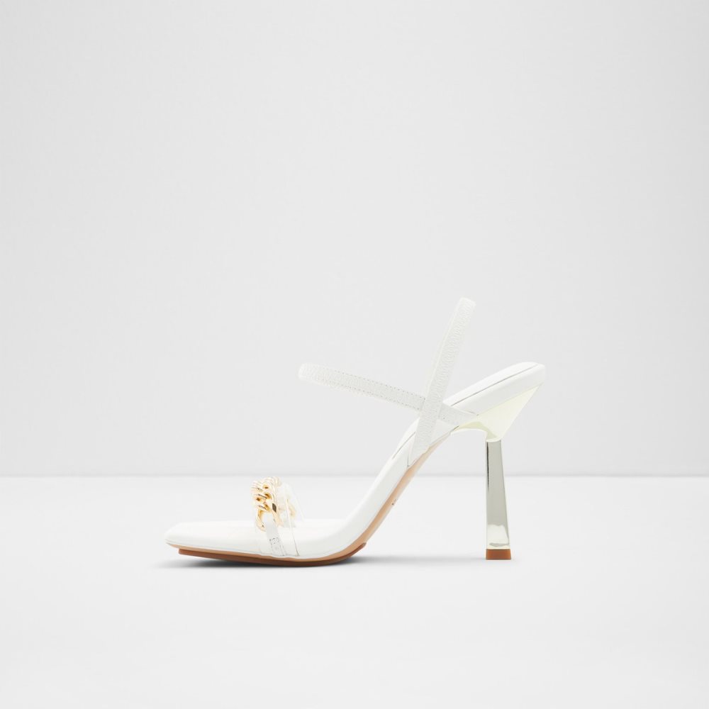 Sandales Aldo Riccheza Lanières High Sandal - Stiletto Blanche Femme | HSQS-22617861