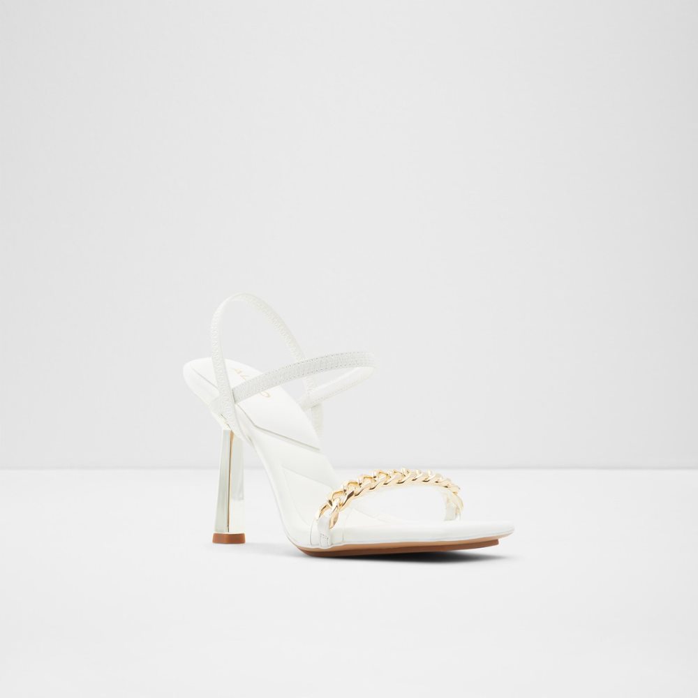 Sandales Aldo Riccheza Lanières High Sandal - Stiletto Blanche Femme | HSQS-22617861