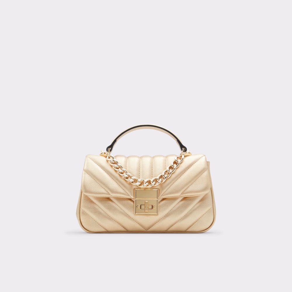 Sac à Main Aldo Hayssx Top Handle Doré Femme | YWEJ-67208047