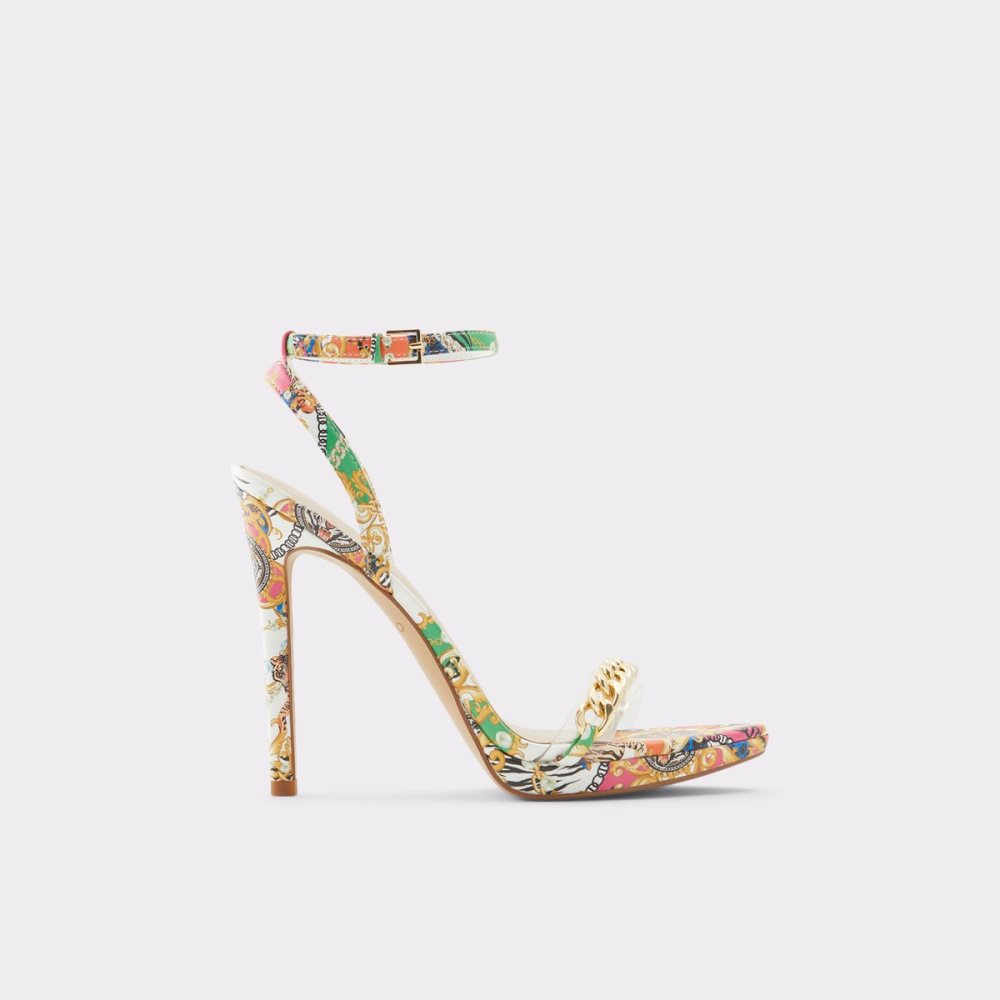 Talons Aldo Thirakin High Sandal - Stiletto Multicolore Femme | KFHR-48828696