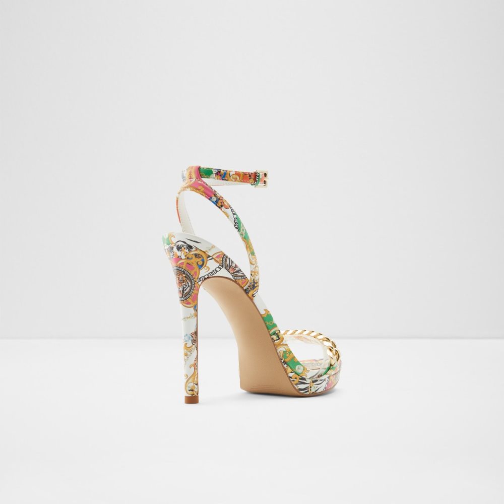 Talons Aldo Thirakin High Sandal - Stiletto Multicolore Femme | KFHR-48828696