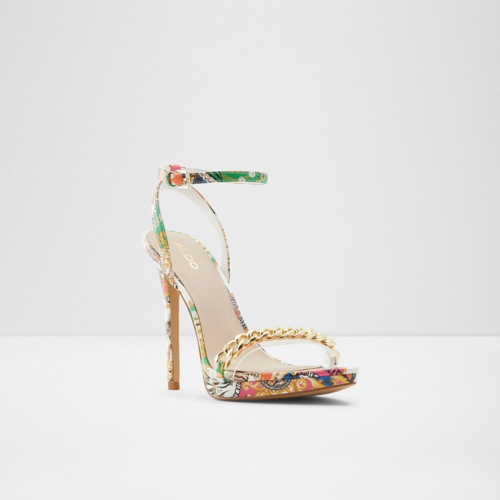 Talons Aldo Thirakin High Sandal - Stiletto Multicolore Femme | KFHR-48828696