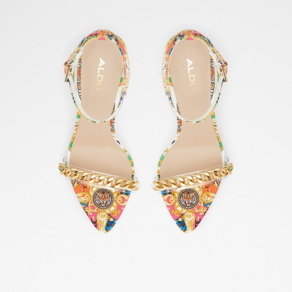 Talons Aldo Thirakin High Sandal - Stiletto Multicolore Femme | KFHR-48828696