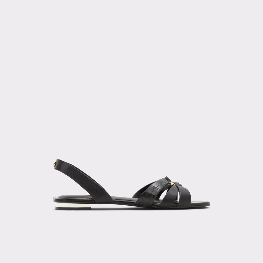 Sandales Aldo Marassi Brides Back Sandal Noir Femme | WRCO-22712201