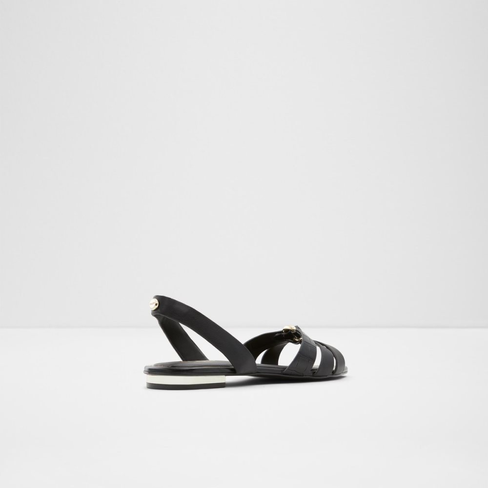 Sandales Aldo Marassi Brides Back Sandal Noir Femme | WRCO-22712201