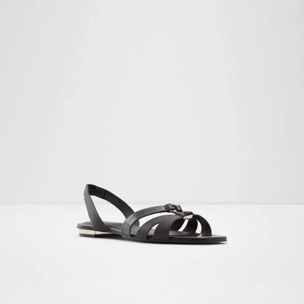 Sandales Aldo Marassi Brides Back Sandal Noir Femme | WRCO-22712201