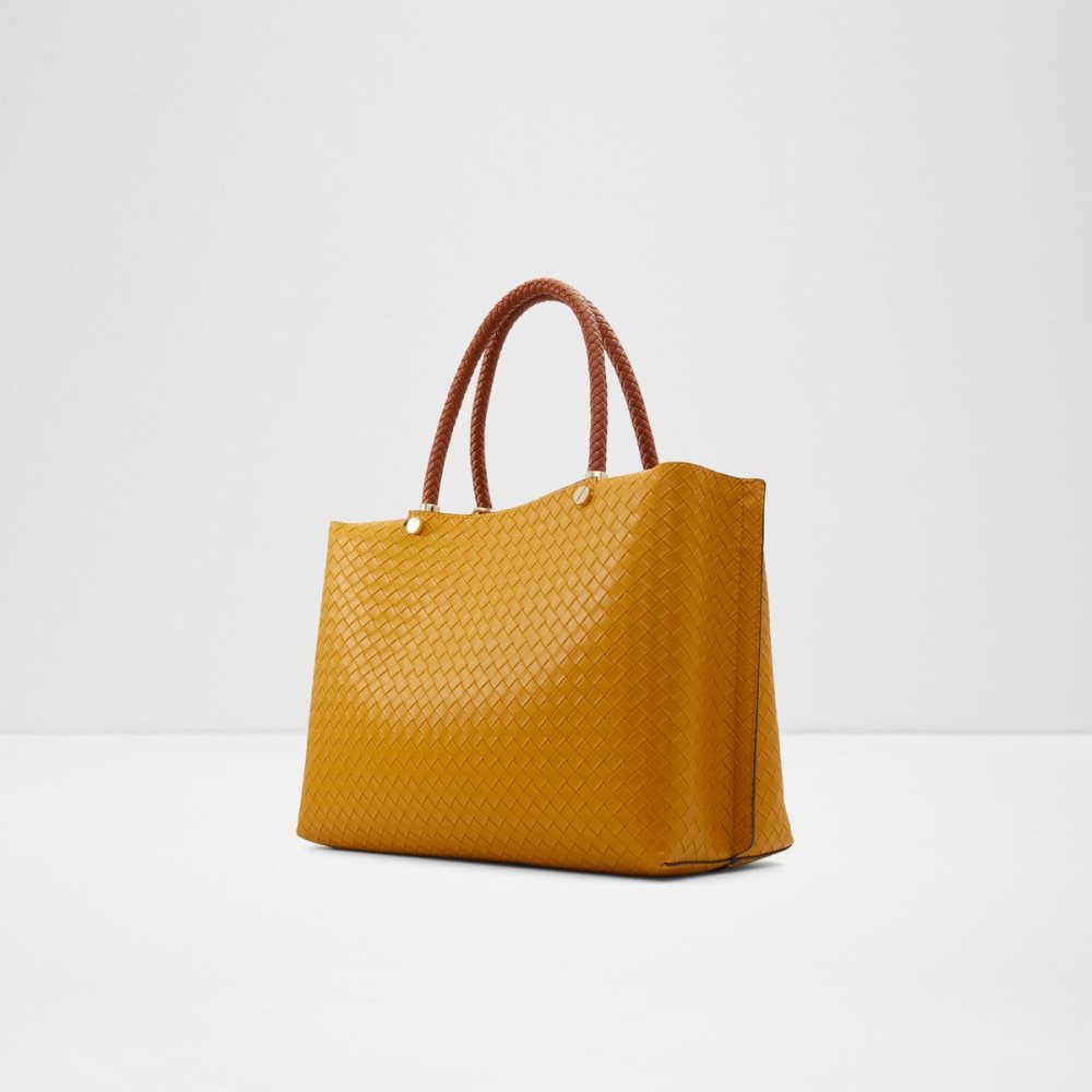 Sacs Fourre Tout Aldo Crirathaax Jaune Foncé Femme | DSQW-29435150