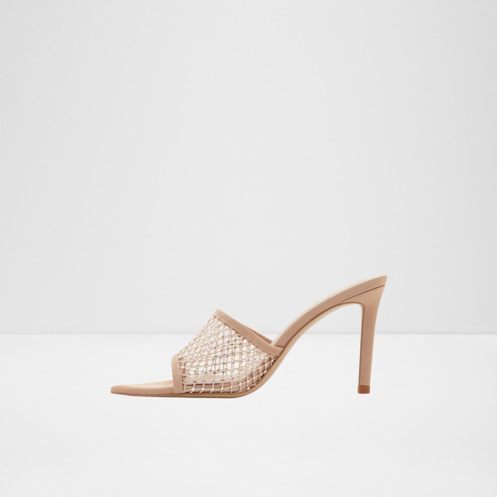 Sandales Aldo Fluri High Sandal - Stiletto Beige Femme | MEYK-02414319