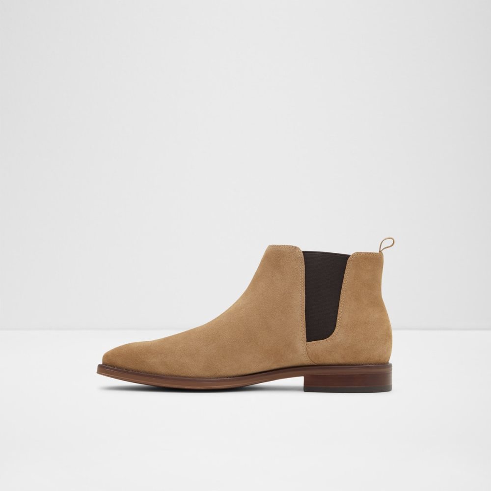 Bottines Chelsea Aldo Gweracien Beige Foncé Homme | DJNP-32726560