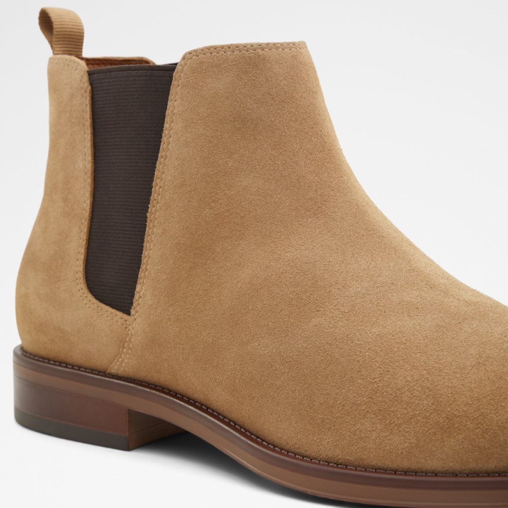 Bottines Chelsea Aldo Gweracien Beige Foncé Homme | DJNP-32726560