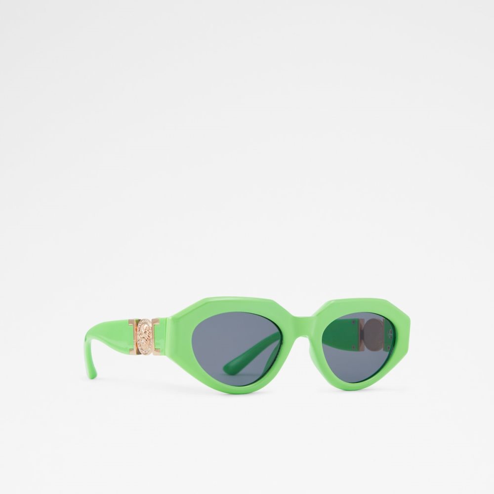 Lunettes de Soleil Aldo Galoren Square Vert Femme | VABJ-29007184