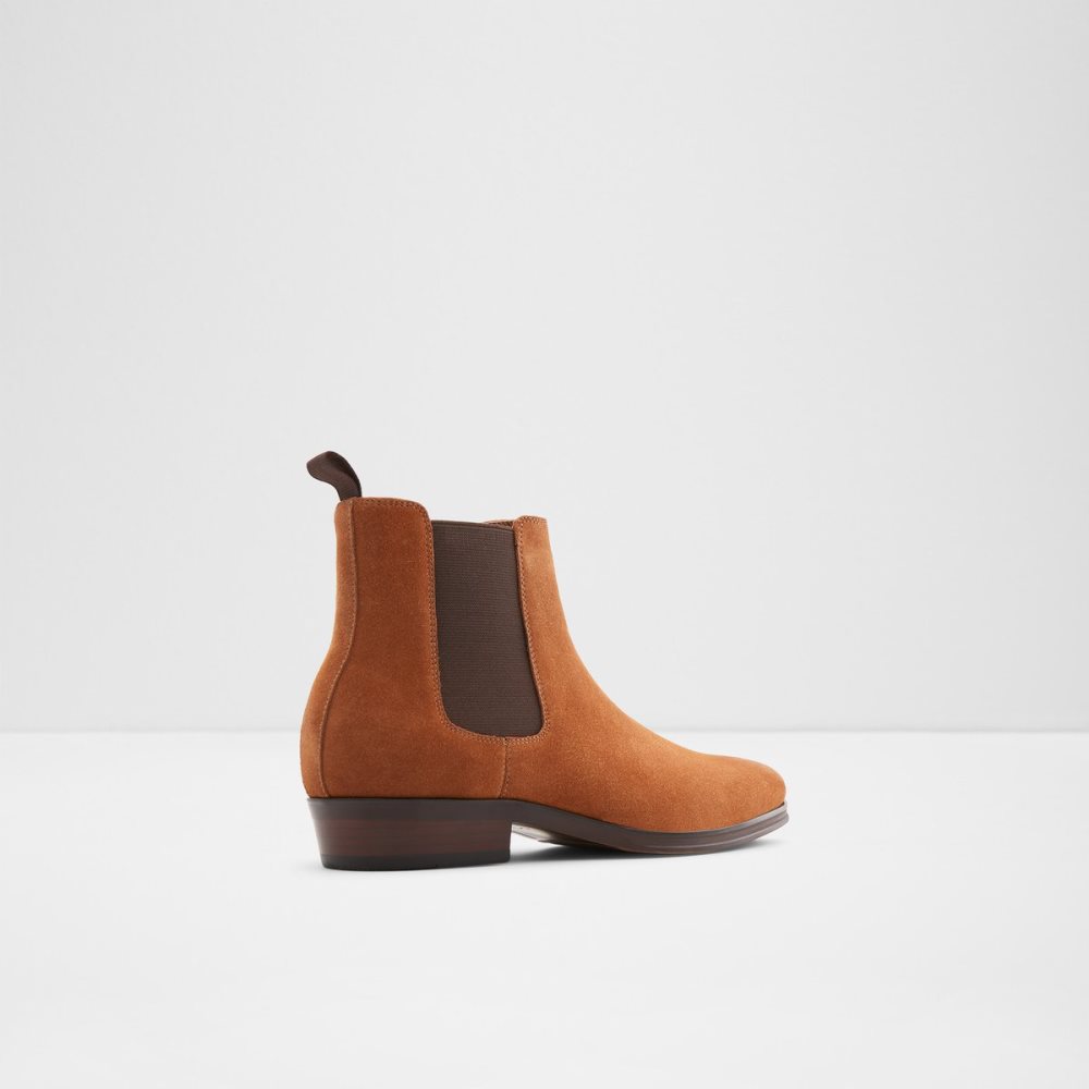 Bottines Chelsea Aldo Cord Marron Homme | MJAU-42478160