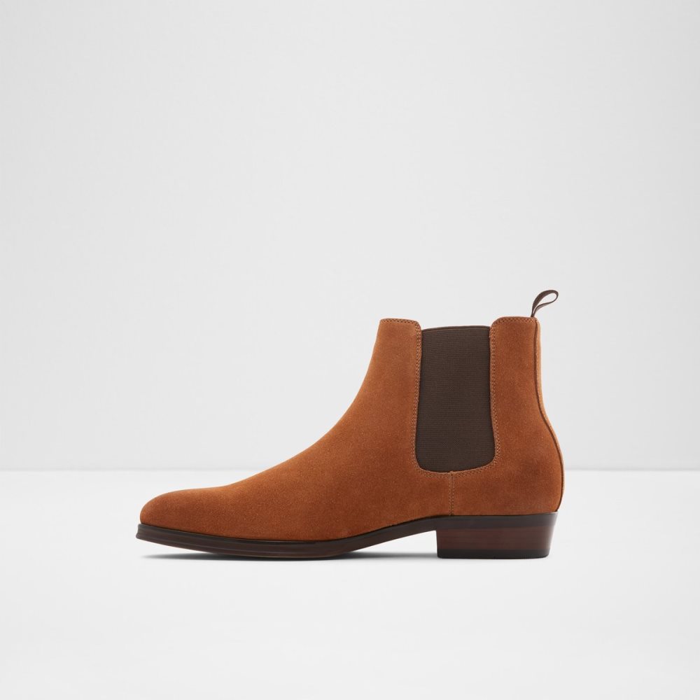 Bottines Chelsea Aldo Cord Marron Homme | MJAU-42478160