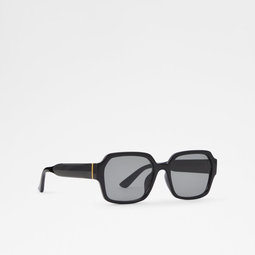 Lunettes de Soleil Aldo Quoll Square Noir Homme | KHVH-63487366