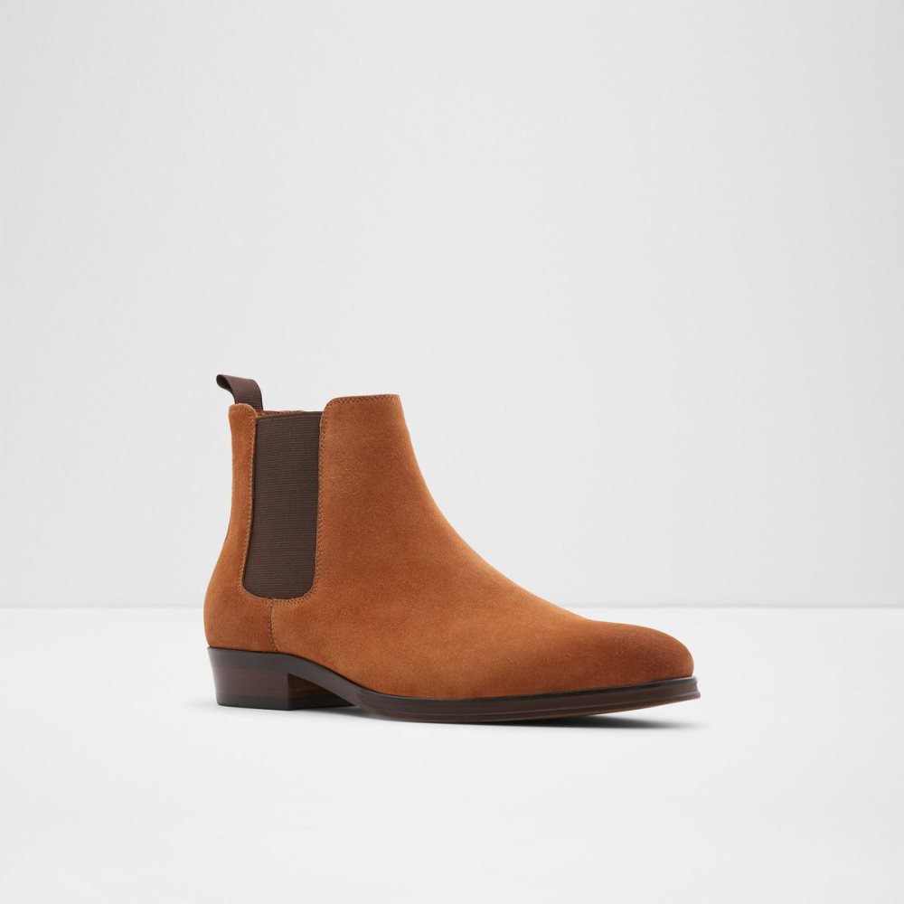 Bottines Chelsea Aldo Cord Marron Homme | MJAU-42478160