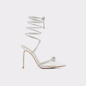 Talons Aldo Halalia High - Stiletto Argent Femme | NQPR-59643795