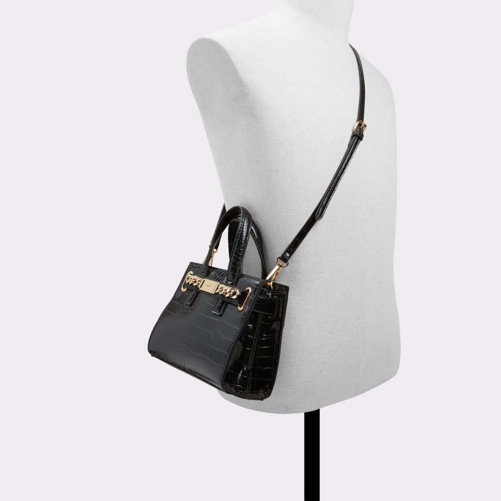 Sacs Fourre Tout Aldo Posa Satchel Noir Femme | BVGI-34795382