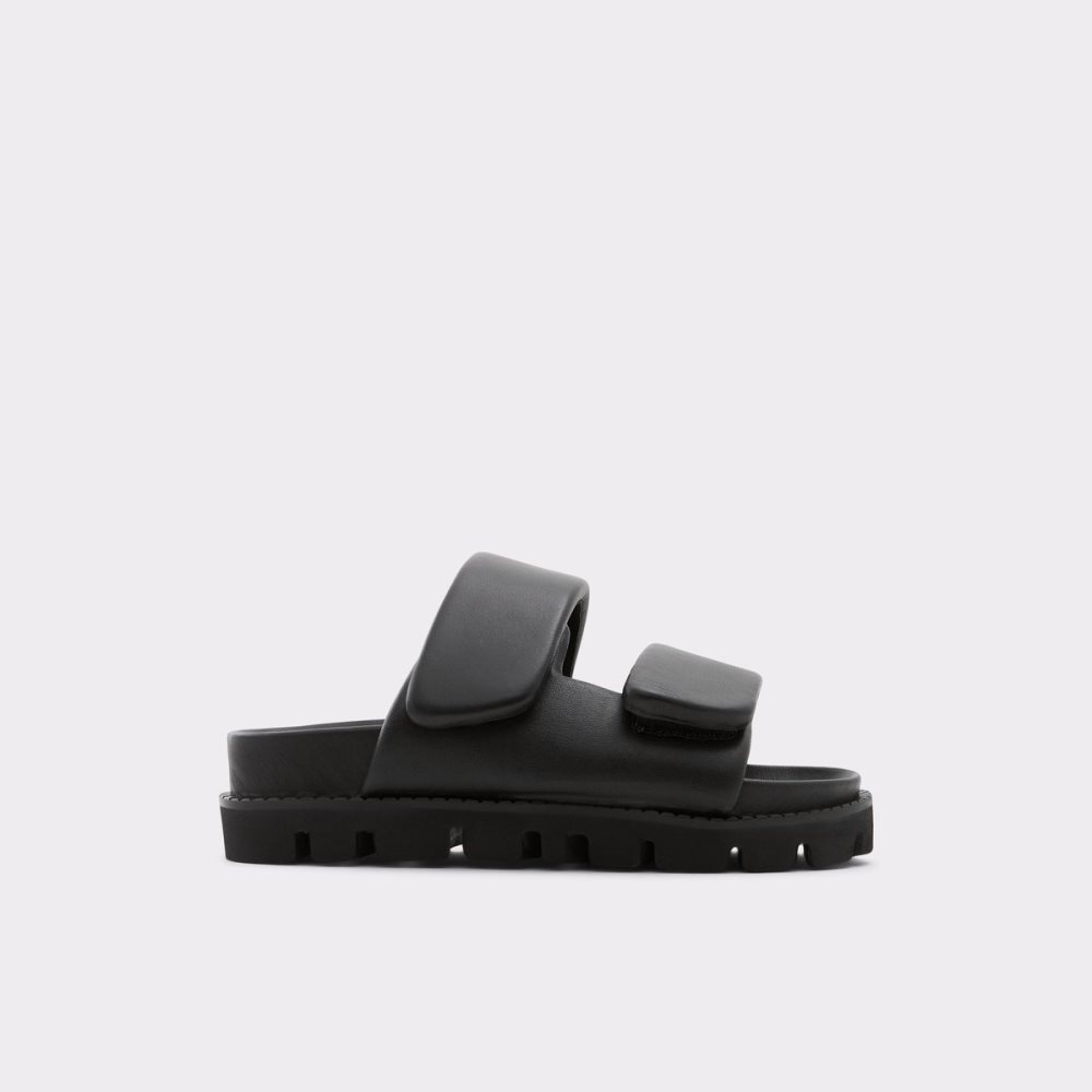 Sandales Aldo Lilo Claquette Sandal - Flatform Noir Femme | UWXA-99712254