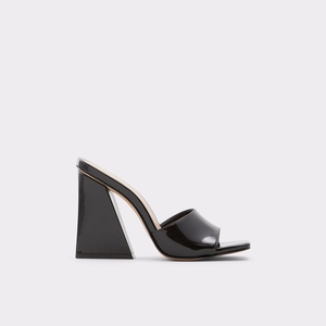 Talon Bloc Aldo Prisma High Mule Noir Femme | OLZM-43092346