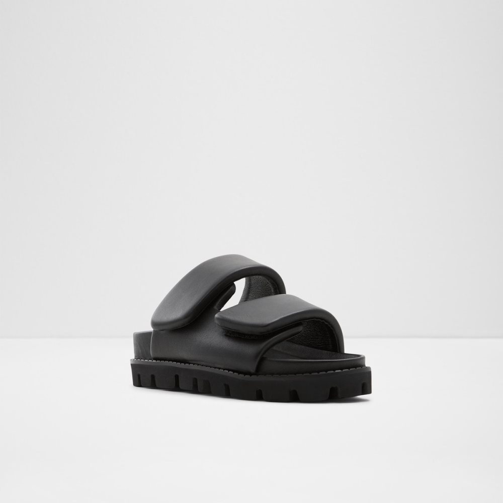 Sandales Aldo Lilo Claquette Sandal - Flatform Noir Femme | UWXA-99712254