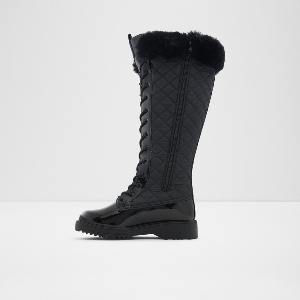 Bottes Hautes Aldo Laralima D'hiver - Lug Sole Noir Femme | FCUP-56380329