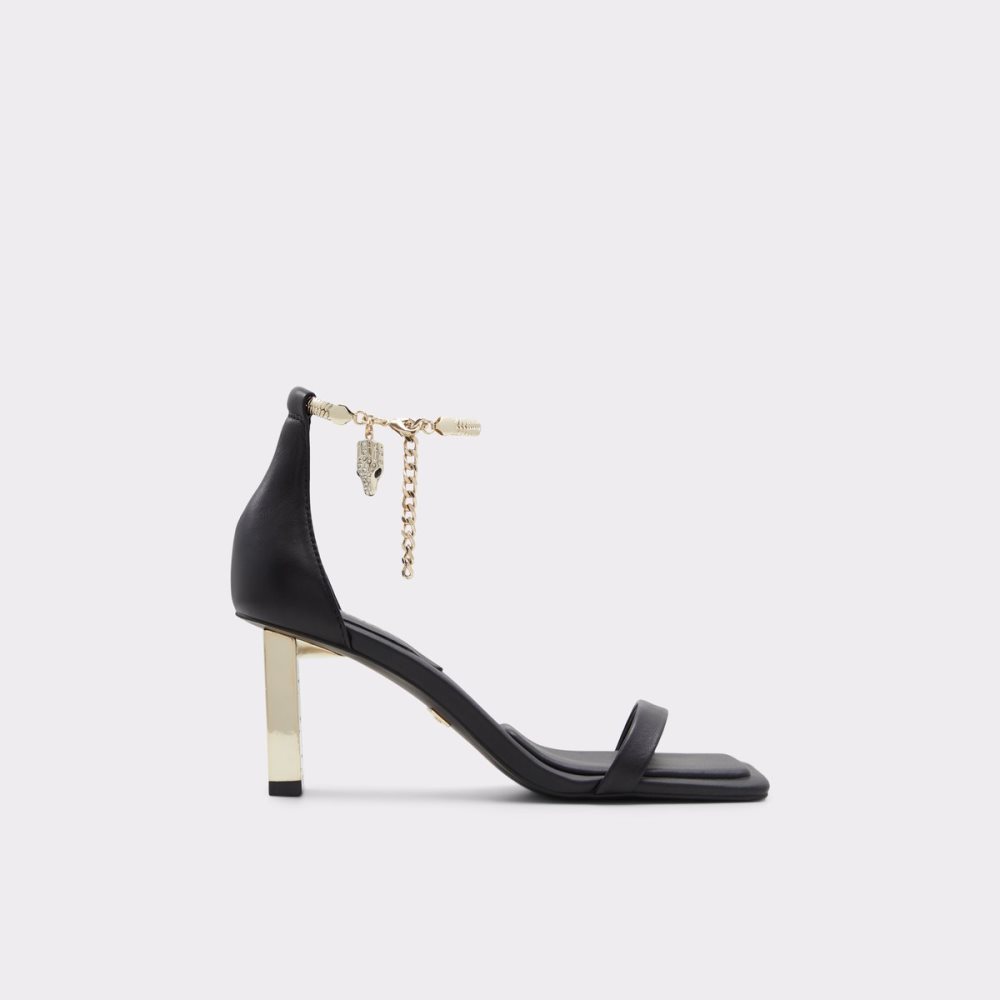 Talons Aldo Dore Brides Talons Sandal Noir Femme | SOKV-80991185