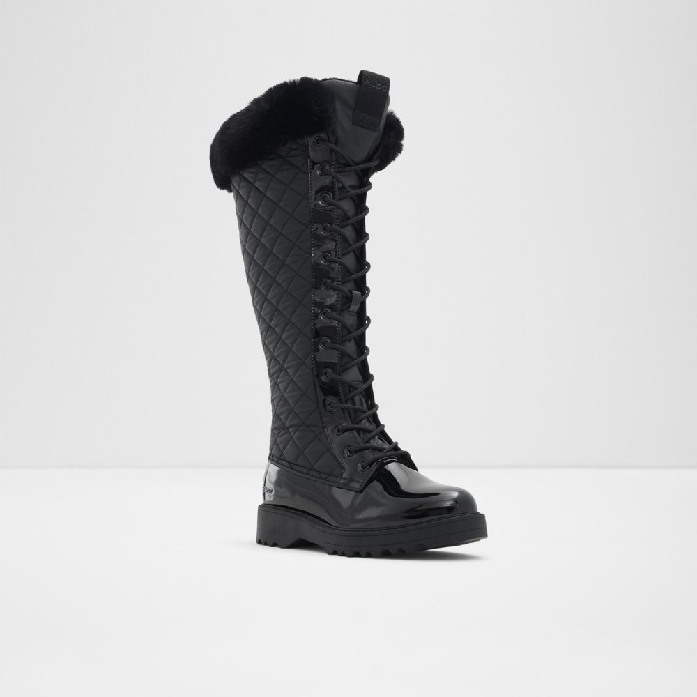 Bottes Hautes Aldo Laralima D'hiver - Lug Sole Noir Femme | FCUP-56380329