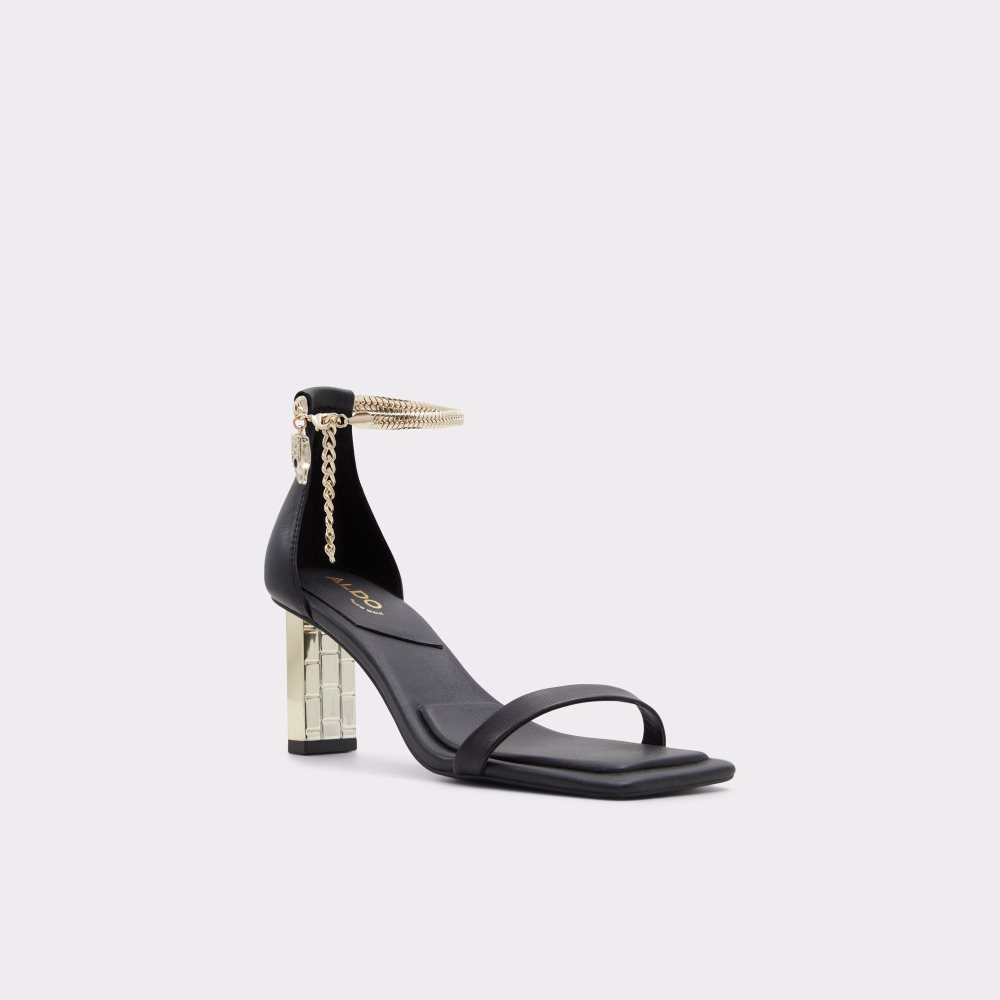 Talons Aldo Dore Brides Talons Sandal Noir Femme | SOKV-80991185