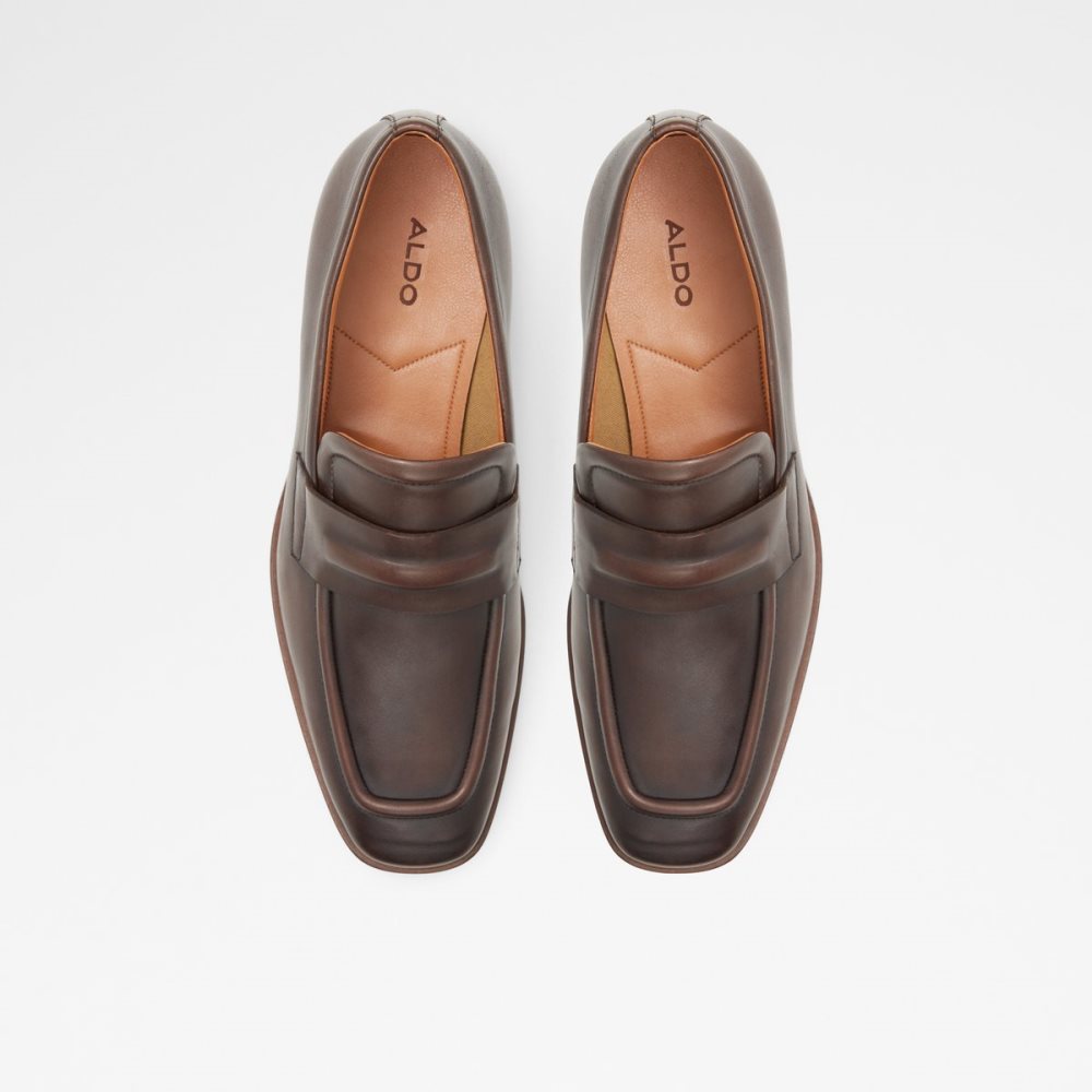 Loafers Aldo Bronson Marron Foncé Homme | SQAD-19706626