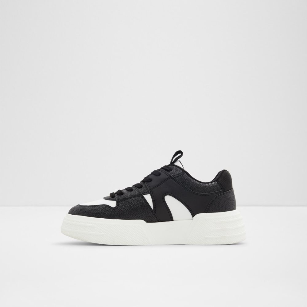 Baskets Aldo Zeus Low Top - Lug Sole Noir Homme | OQAU-94447228