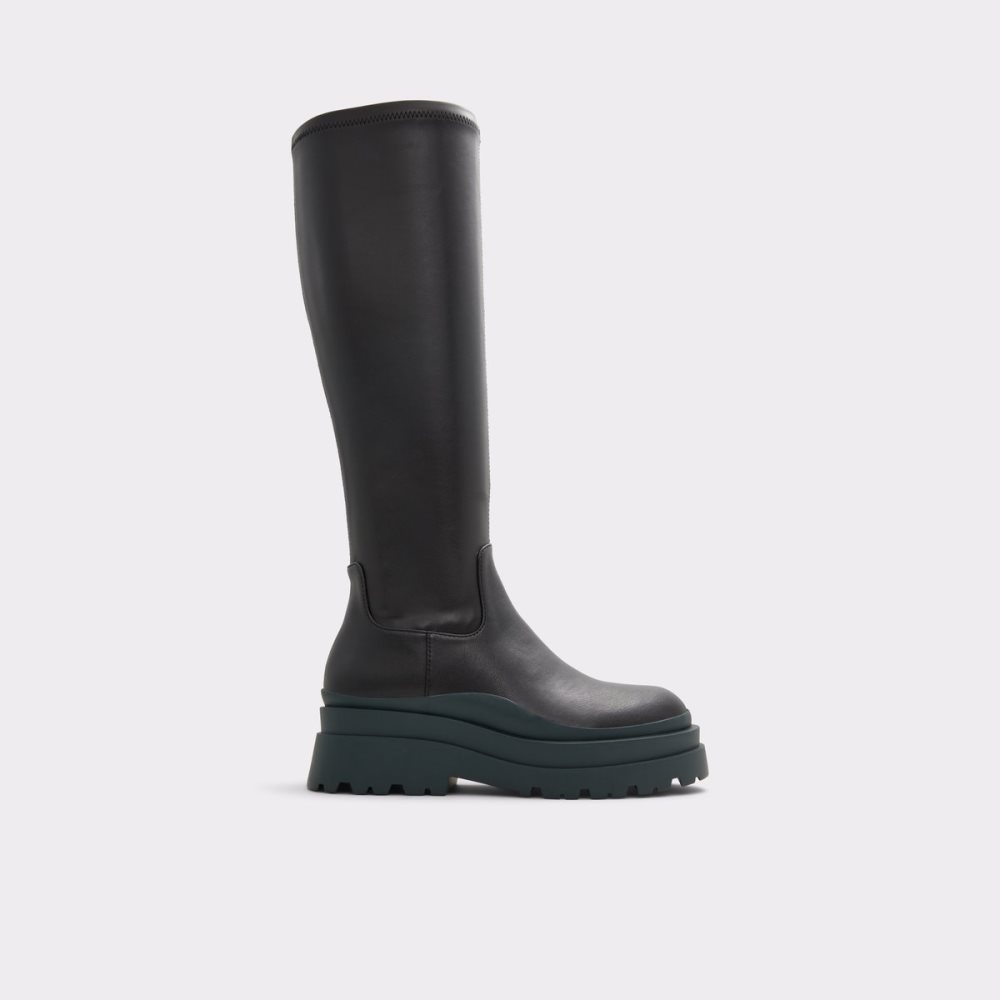 Bottes Hautes Aldo Majorr Knee-high - Lug Sole Noir Femme | MBQF-97002578