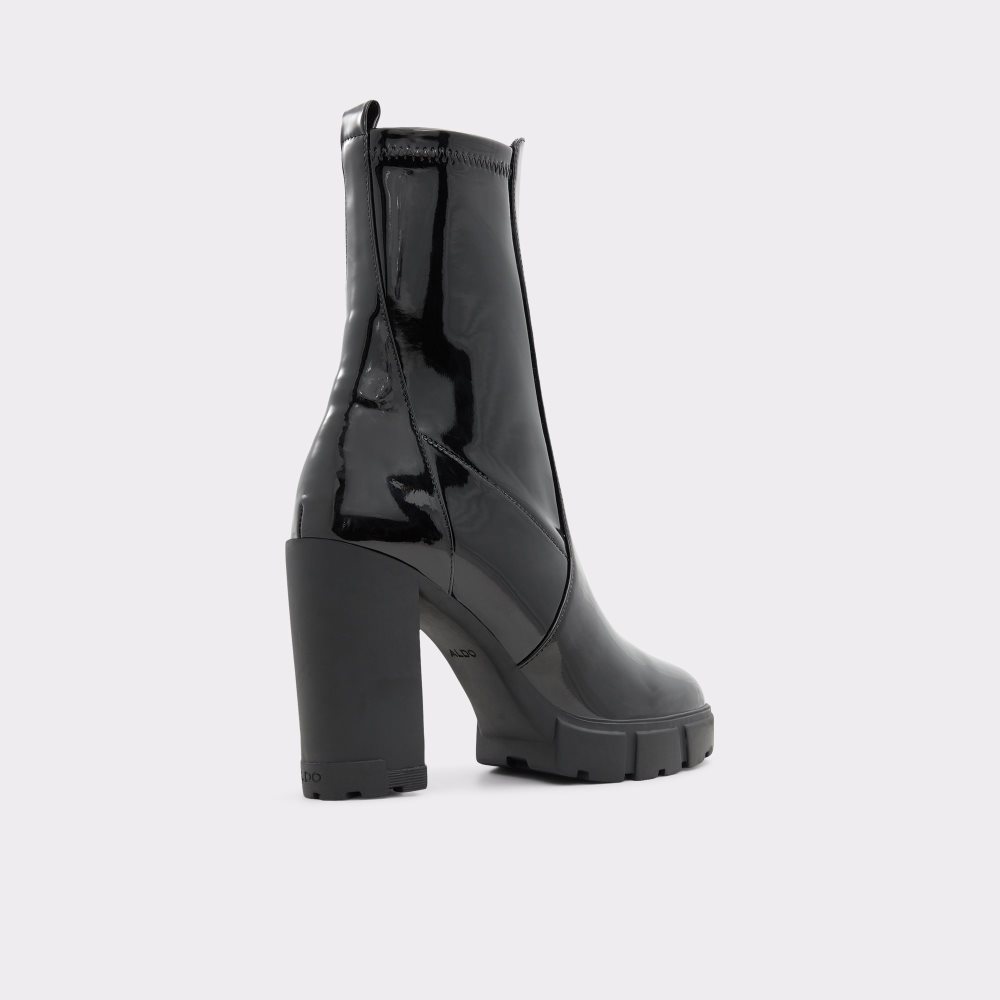 Bottines Aldo Ilanna - Lug Sole Noir Femme | YTWA-10127340