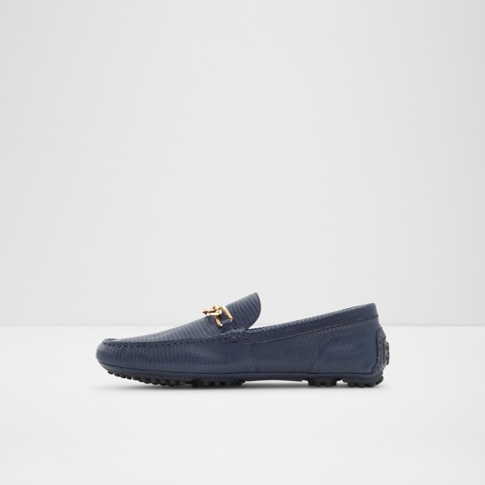 Loafers Aldo Davinch Driving Bleu Marine Homme | AUAB-58292508