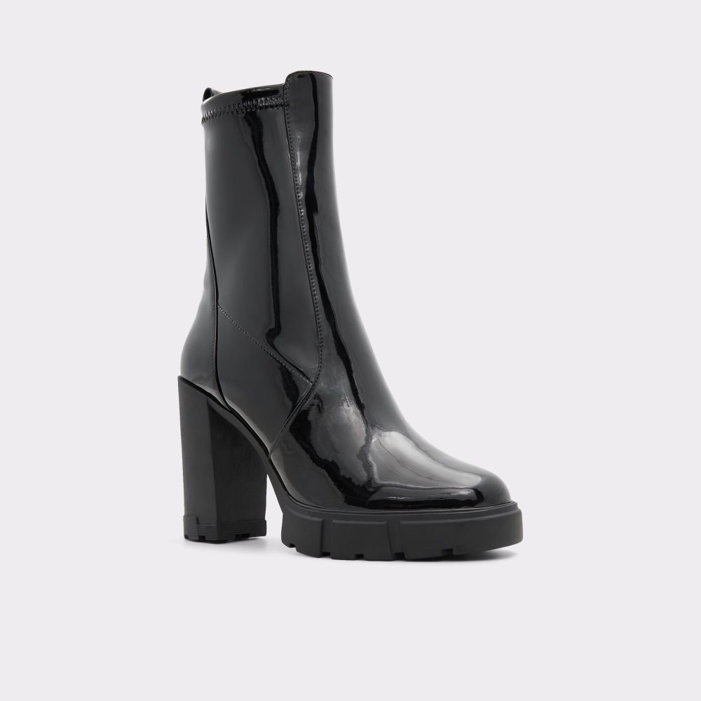 Bottines Aldo Ilanna - Lug Sole Noir Femme | YTWA-10127340