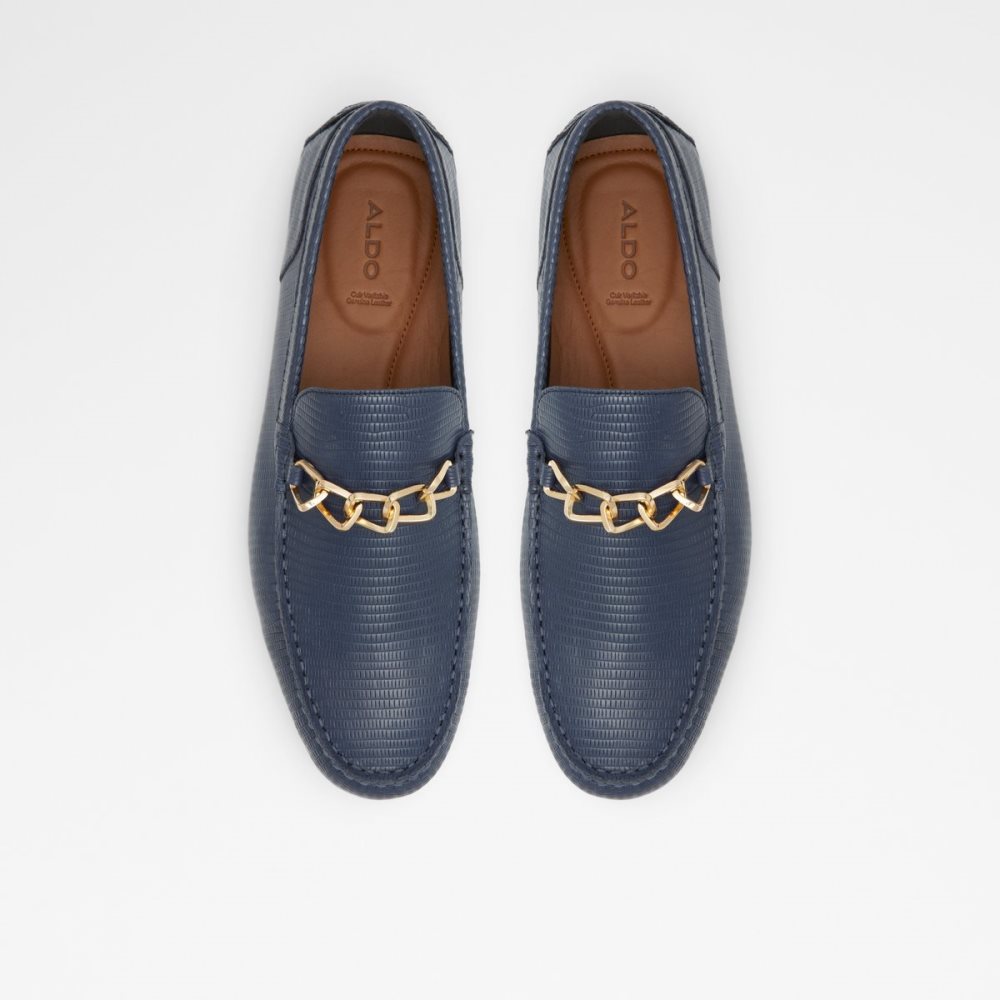 Loafers Aldo Davinch Driving Bleu Marine Homme | AUAB-58292508